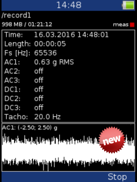 Adash A4300 VA3 Pro 3 channel Vibration Analyzer / Data Collector (recorder)