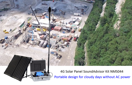 Larson Davis 4G Solar Panel SoundAdvisor Kit NMS044
