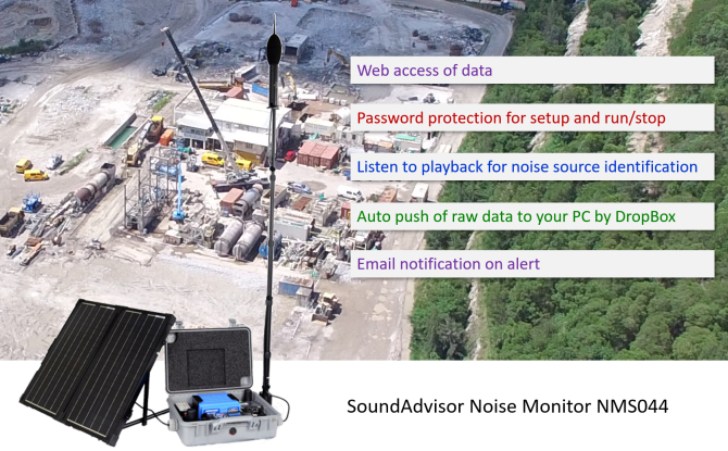 Larson Davis SoundAdvisor Noise Monitor NMS044