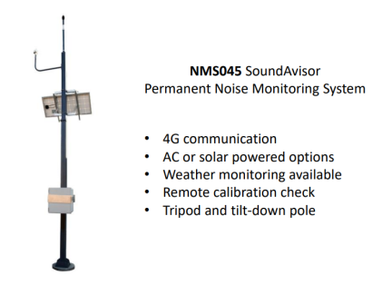NMS045 permanent noise monitoring